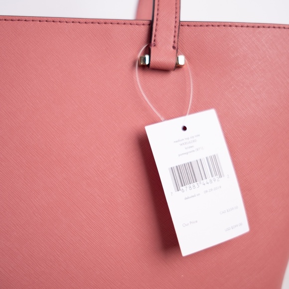 NEW Kate Spade Kristen Medium Top Zip Tote Bag - Picture 7 of 8